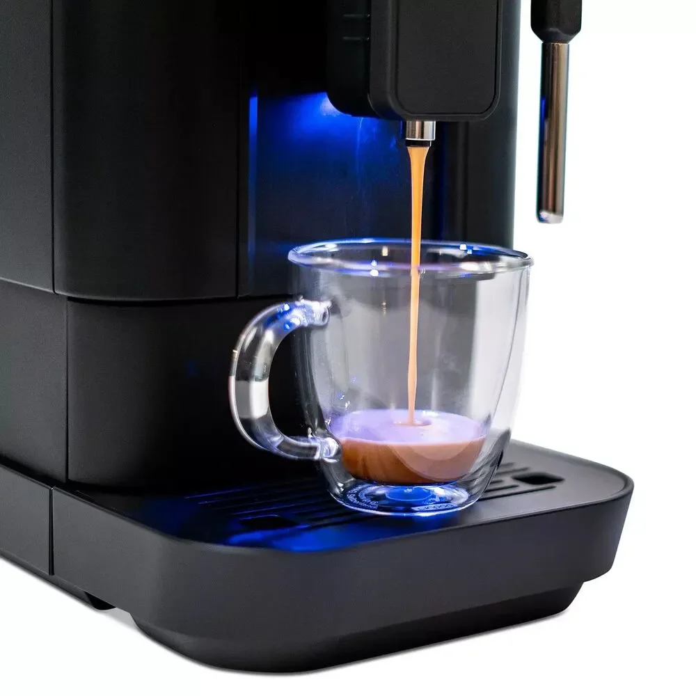 Espressione Concierge Elite Coffee Espresso Machine Infinite Black 20Bar Grinder
